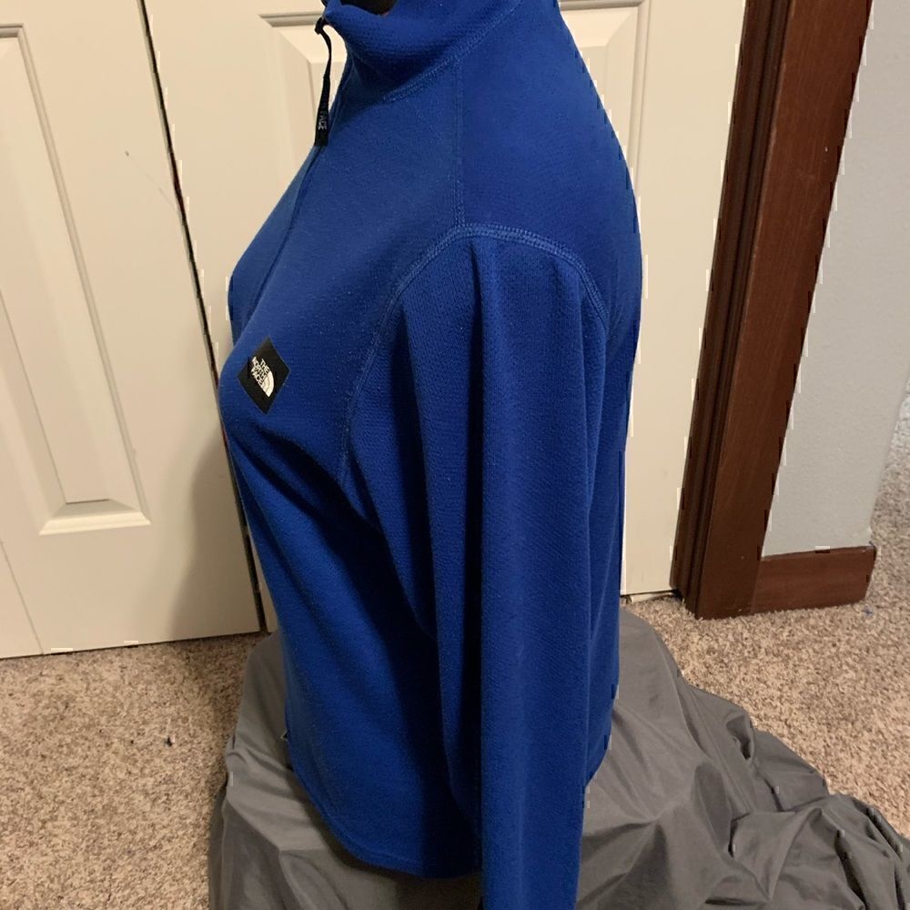 The North Face Blue Fleece Womens Small - Picture 4 of 5
